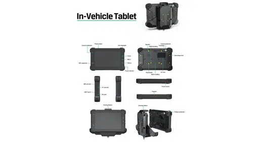SITE7X in vehicle tablet