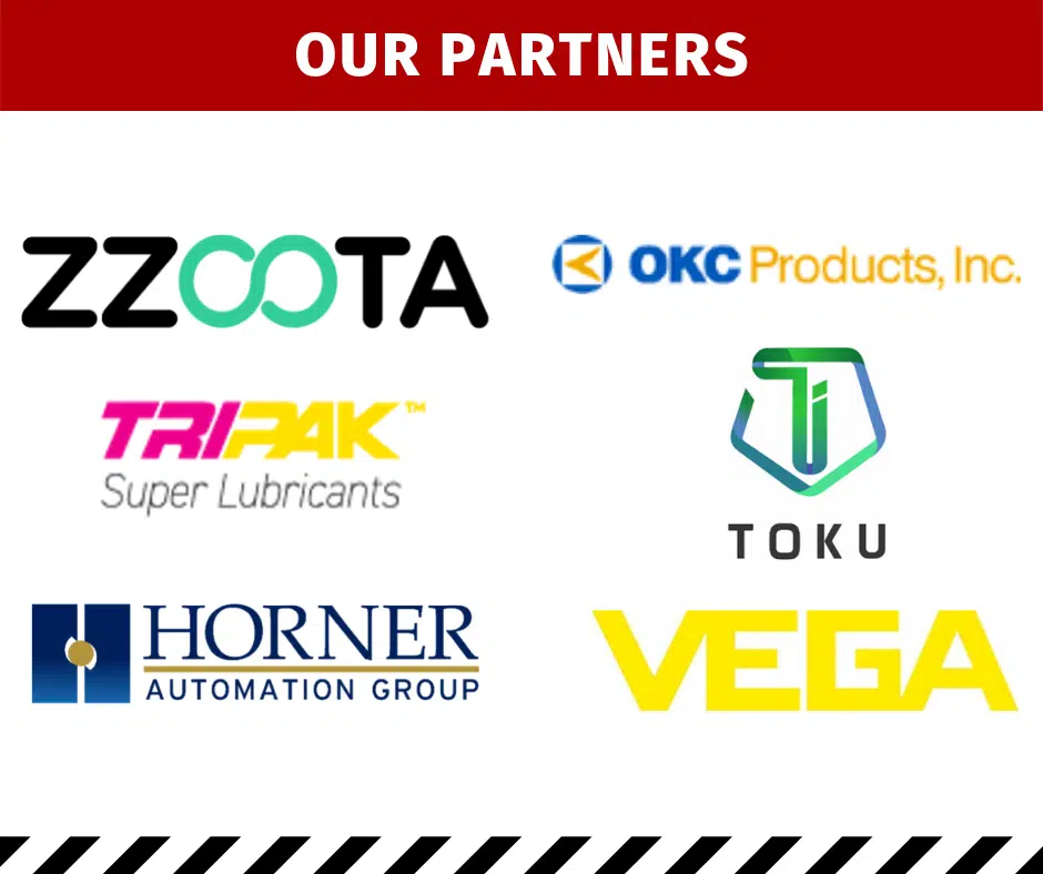 zzoota, OKC Products, Tripak superlubricants, TOKU, Horner Automation, VEGA